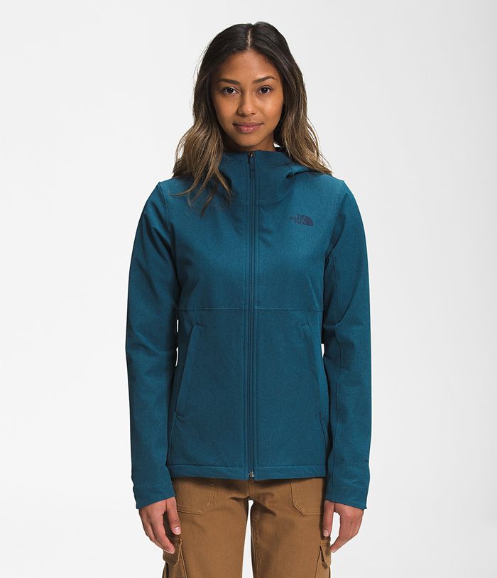 Chaqueta Softshell The North Face Mujer Azules Shelbe Raschel Sudadera Con Capucha 39207GDJH